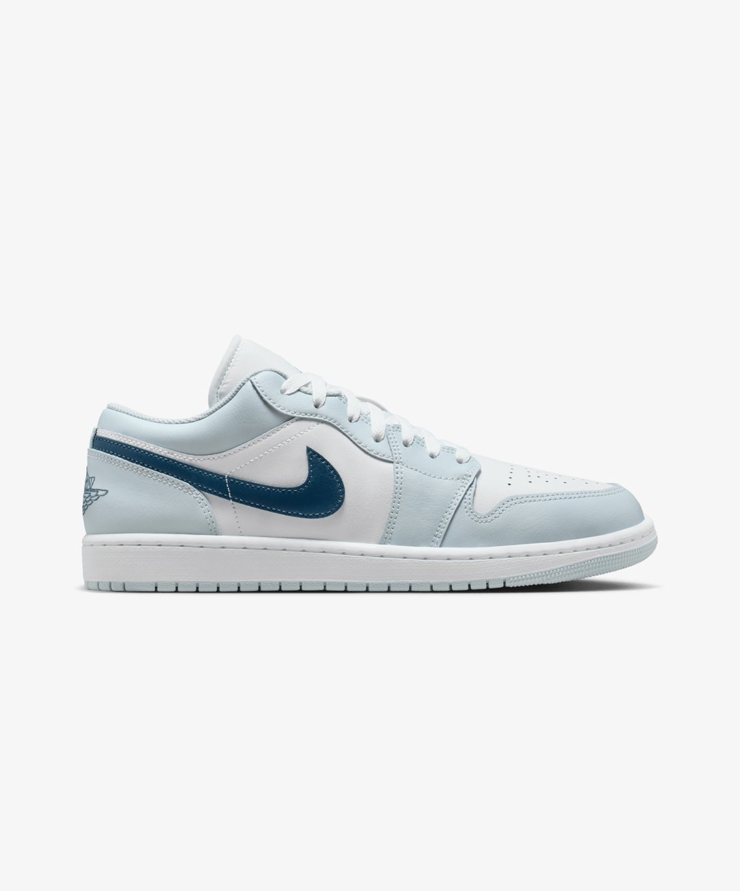 JORDAN | AIR JORDAN 1 LOW { AURA/SQUADRON BLUE-WHITE