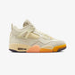 JORDAN | AIR JORDAN 4 RETRO "BIRDS OF PARADISE" { COCONUT MILK/MUSLIN-BRIGHT MANGO