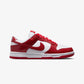 NIKE | DUNK LOW SE { WHITE/UNIVERSITY RED-WHITE