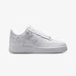 Nike | AIR FORCE 1 '07 { WHITE/WHITE-WOLF GREY-METALLIC SILVER