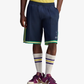 Adidas Originals | WALES BONNER JABBAR 3-STRIPES KNIT SHORTS { NIGHT NAVY