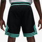Jordan | WOVEN DIAMOND SHORTS  { BLACK/TROPICAL TWIST/BLACK