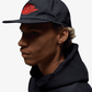Jordan | PRO RARE AIR UNSTRUCTURED HAT { BLACK/CHILE RED