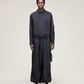 Y-3 | SPORT UNIFORM WIDE CARGO PANTS { BLACK