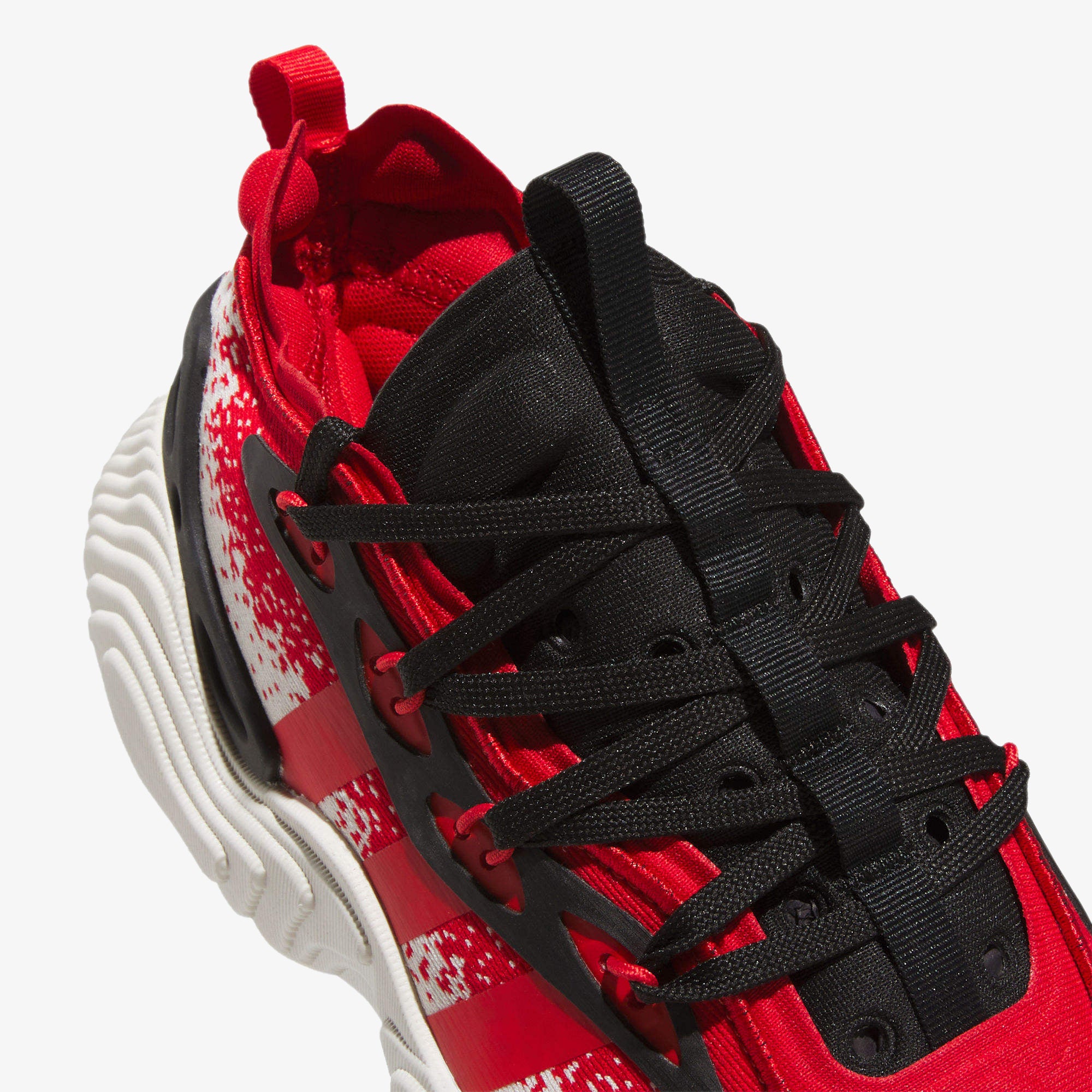 Buy White Red and Core Black Trae Young 3 Off Sneakers for Men