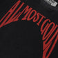 ALMOST GODS | STONEWASHED GOTHIC BABY TEE { CHARCOAL BLACK