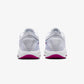NIKE | G.T. HUSTLE ACADEMY EP { PURE PLATINUM/HOT FUCHSIA-WHITE