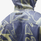ALMOST GODS | FELT THORN BLOOM RELAXED WINDBREAKER JACKET { NAVY