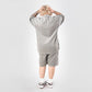 SUPERKICKS | CORDUROY SHORTS { SLATE GREY
