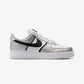 Nike | AIR FORCE 1 '07 LV8 { METALLIC SILVER/BLACK-WHITE