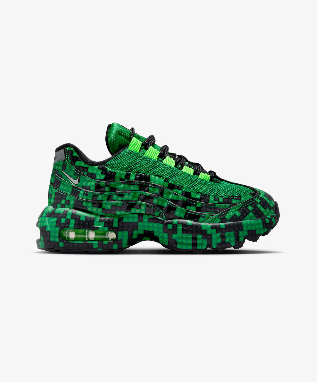 Nike | AIR MAX 95 X LEGO® COLLECTION (PS) { LUCKY GREEN/METALLIC SILVER-BLACK