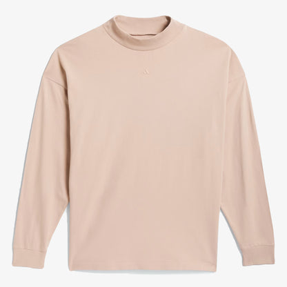 Adidas | BASKETBALL TEE  { ASH PEARL