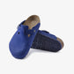 Birkenstock | BOSTON NUBUCK LEATHER  { BLUE/INDIGO BLUE
