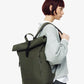 GASTON LUGA | RULLEN 16" BACKPACK { OLIVE