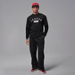 JORDAN | JORDAN T-SHIRT { BLACK/WHITE