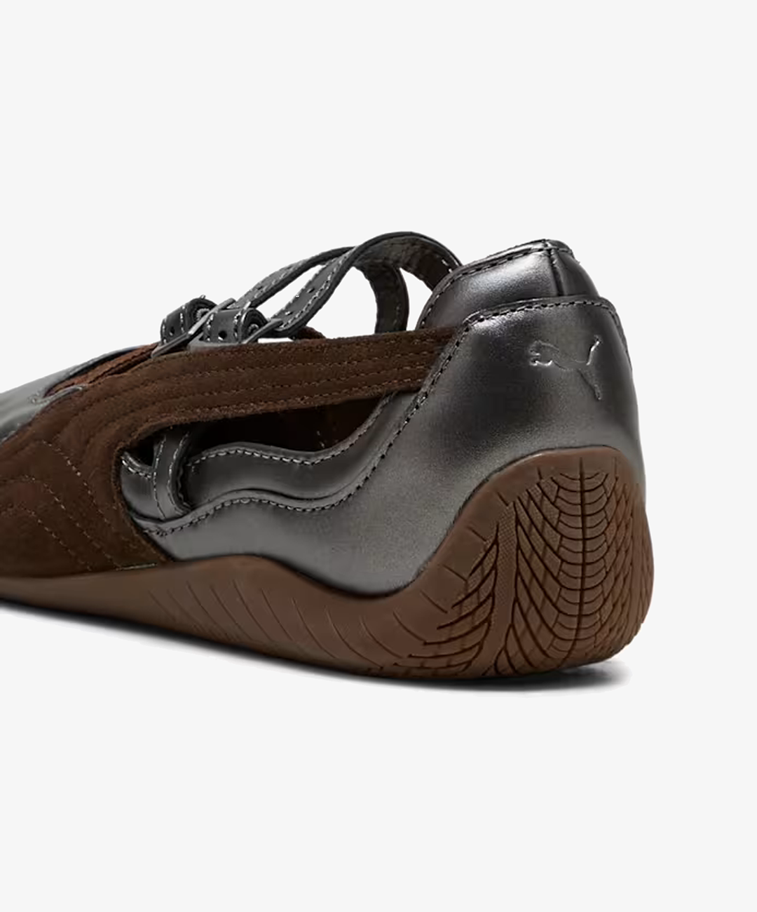 PUMA | SPEEDCAT BALLET LUX METALLIC LEATHER { CHOCOLATE-GUM