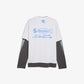 PUMA | x FAST & FURIOUS  LONG SLEEVE LAYERED TEE { PUMA WHITE-DUSKY GRAY