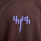 F A R A K | RAAT AKELI HAI BLOCKPRINTED SWEATSHIRT { BROWN