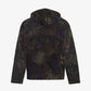 ALMOST GODS | MANDRAKE CAMO NET ZIP HOODIE { BROWN