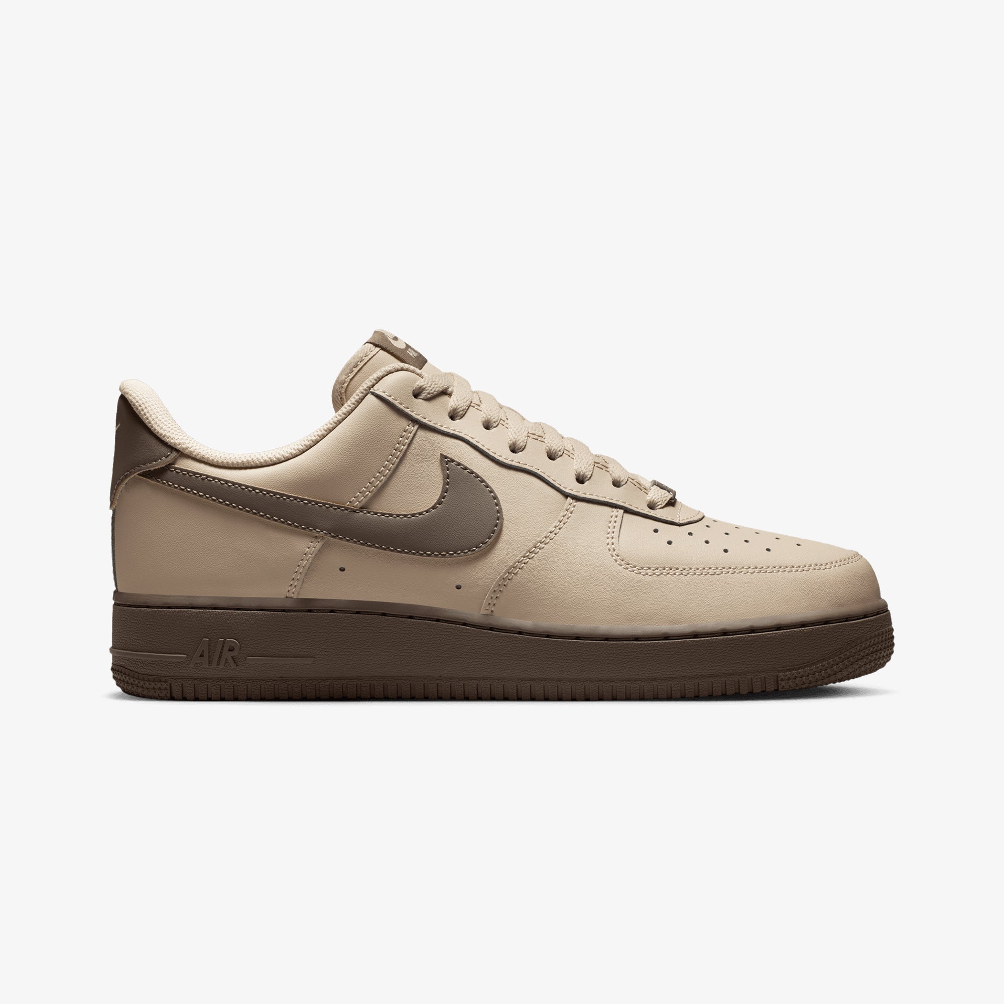 Nike | AIR FORCE 1 '07 { RATTAN/RATTAN/OLIVE GREY
