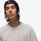 Jordan | DRI FIT SHORT-SLEEVE TOP { GREY HEATHER/WHITE