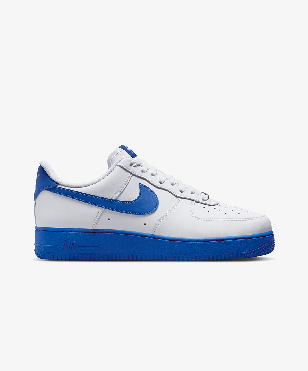 Nike | AIR FORCE 1 '07 { WHITE/GAME ROYAL