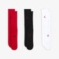 JORDAN | EVERY CREW SOCKS (3 PAIRS) { MULTI-COLOR