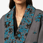 F A R A K | SANGANERI HANDMADE KIMONO JACKET { GREY