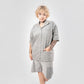 SUPERKICKS | CORDUROY SHIRT { SLATE GREY