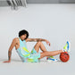 PUMA | X ALL-PRO ALL-OVER PRINT SHORTS { NITRO BLUE