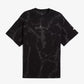 PUMA | HOOPS x LAFRANCE WRITTEN IN CHROME MARBLE TEE { BLACK FLAT MEDIUM GRAY