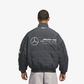 ADIDAS ORIGINALS | BAD BUNNY X MERCEDES - AMG PETRONAS FORMULA ONE TEAM JACKET { DGH SOLID GREY