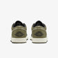 JORDAN | AIR JORDAN 1 LOW { BLACK/WHITE-MEDIUM OLIVE