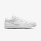 JORDAN | AIR JORDAN 1 LOW { WHITE/WHITE-WHITE