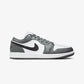 JORDAN | AIR JORDAN 1 LOW { WHITE/BLACK-IRON GREY