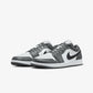 JORDAN | AIR JORDAN 1 LOW { WHITE/BLACK-IRON GREY
