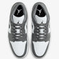 JORDAN | AIR JORDAN 1 LOW { WHITE/BLACK-IRON GREY