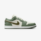 JORDAN | AIR JORDAN 1 LOW { VINTAGE LICHEN/MEDIUM OLIVE-SUMMIT WHITE