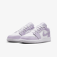 JORDAN | AIR JORDAN 1 LOW (GS) { BARELY GRAPE/WHITE-VIOLET MIST