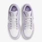 JORDAN | AIR JORDAN 1 LOW (GS) { BARELY GRAPE/WHITE-VIOLET MIST