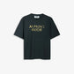 ALMOST GODS | LOGO RELAXED TEE { NAVY