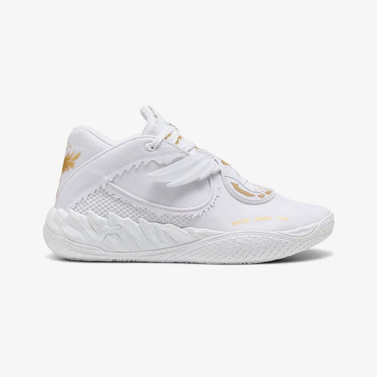 PUMA | MB.05 MIST BASKETBALL { PUMA WHITE/GOLD