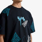 F A R A K | BLACK BLOCK PRINT T-SHIT { BLACK
