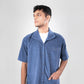 SUPERKICKS | CORDUROY SHIRT { ESTATE BLUE