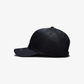 Jordan | RISE STRUCTURED CURVED-BILL HAT { BLACK/WHITE