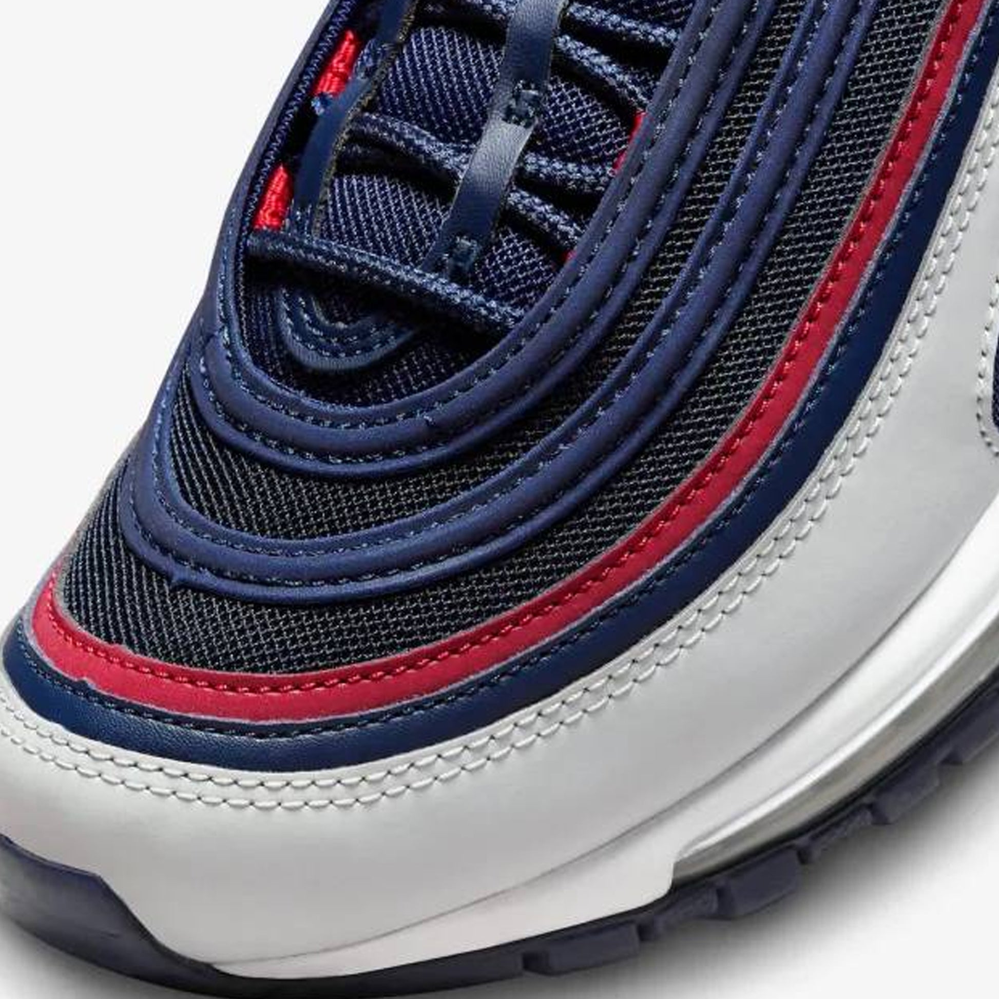 Nike Air Max 97 Navy Nike AIR MAX 97 MIDNIGHT NAVY/TRACK RED-OBSIDIAN