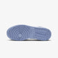 JORDAN | AIR JORDAN 1 MID { HYDROGEN BLUE/WHITE-ALUMINUM