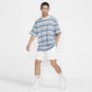 NIKE | FRENCH TERRY SHORT-SLEEVE TOP { AEGEAN STORM/WHITE/BLACK
