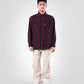 SUPERKICKS | FLANNEL SHIRT { MAROON