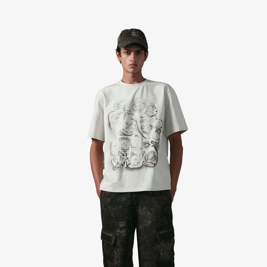 ALMOST GODS | AEGIS RELAXED TEE { GRAY